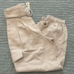 NWT Gorgeous Express structured belted cargos. Size 4S